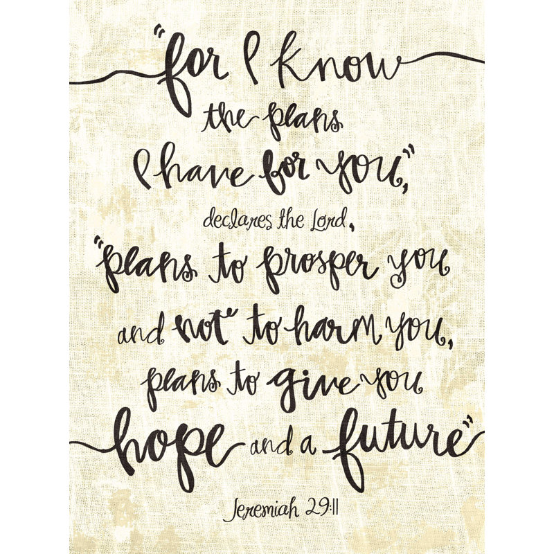 " Jeremiah 2911 ", 24" H x 18" W  