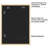 Poster Frame - Wooden Picture Frame with Mat and Plexiglass Cover-110048771-110048774