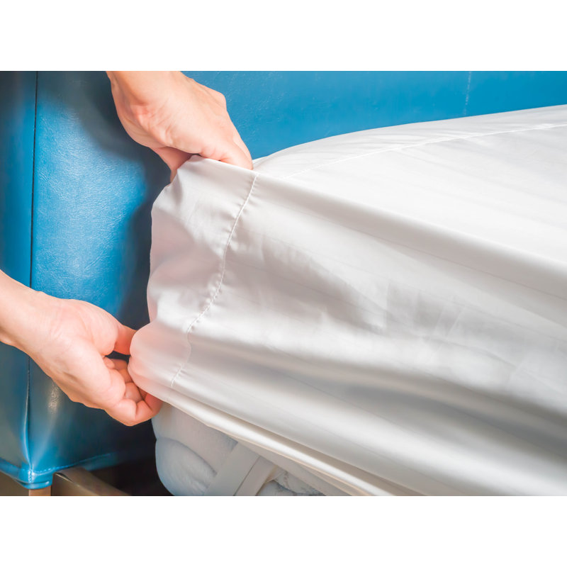 Protège-matelas ajusté hypoallergénique et imperméable Stangl, Grand