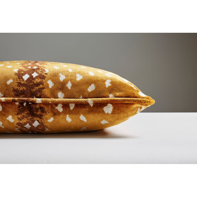 Wild Glamour Square Pillow Cover & Insert, Tawny
