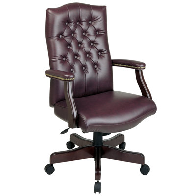 Office Star Products Work Smart Vinyl Executive Chair