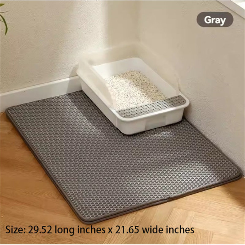 Tapis de fumier à double couche, H 0,3 po x l 29,52 po x P 21,65 po
