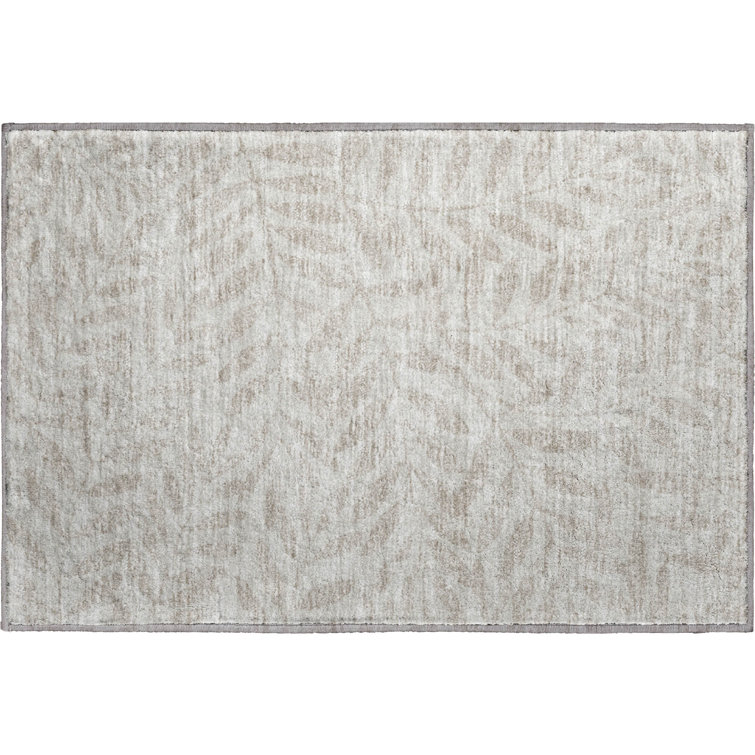 Premium Machine Washable Prisco Taupe Rug