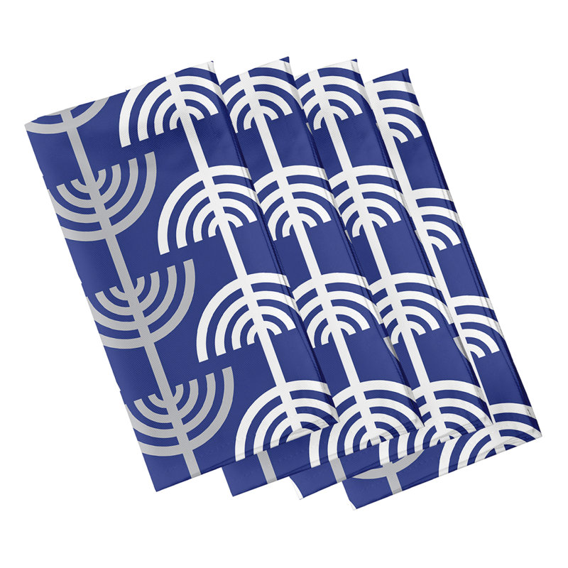 Larain Trails of Light Napkins, Blue