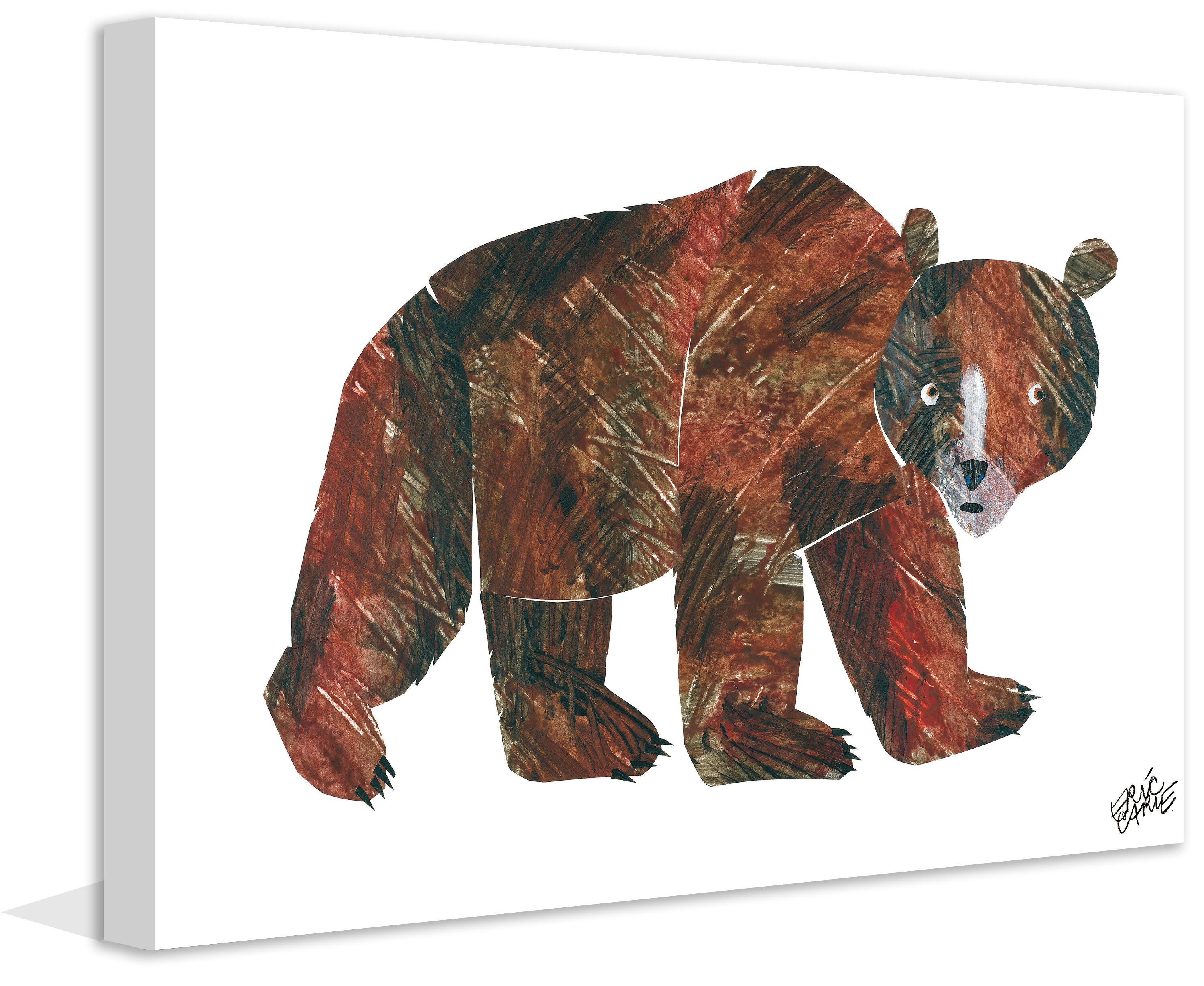 Brown Bear Reflected Kit by Two Can Art - The Art Needlepoint Company