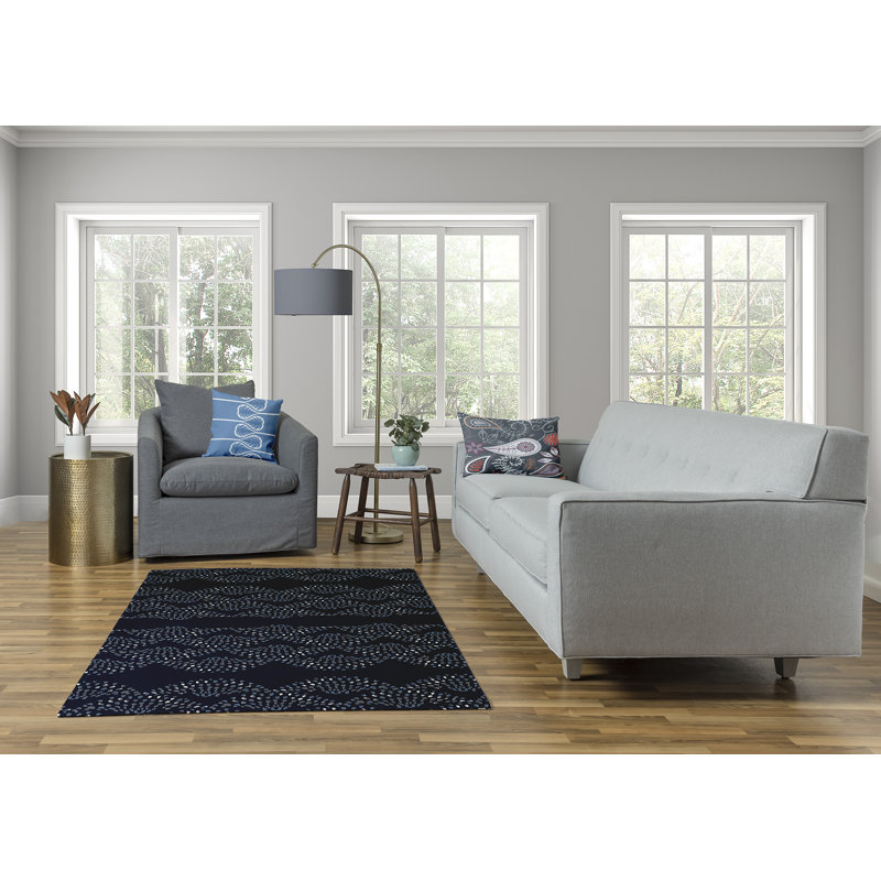 Ingatestone Performance Chenille Abstract Indoor Rug, Rectangle 4' x 6'