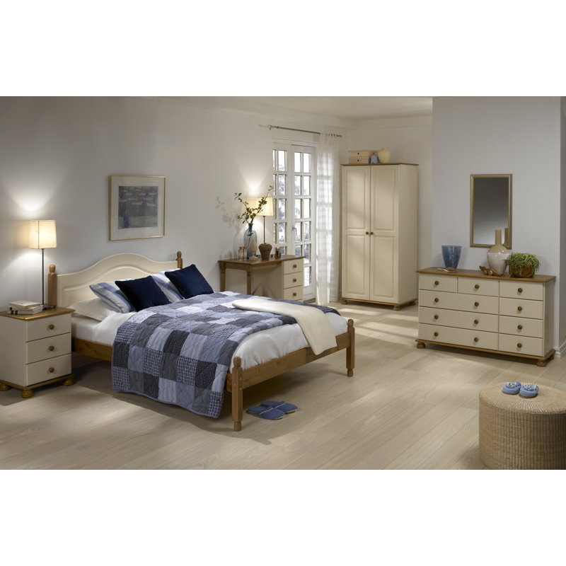 Hathaway Solid Wood 121cm W 9 - Drawer Chest of Drawers, Pine