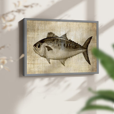 Big Catch II -Framed Print - Restickable