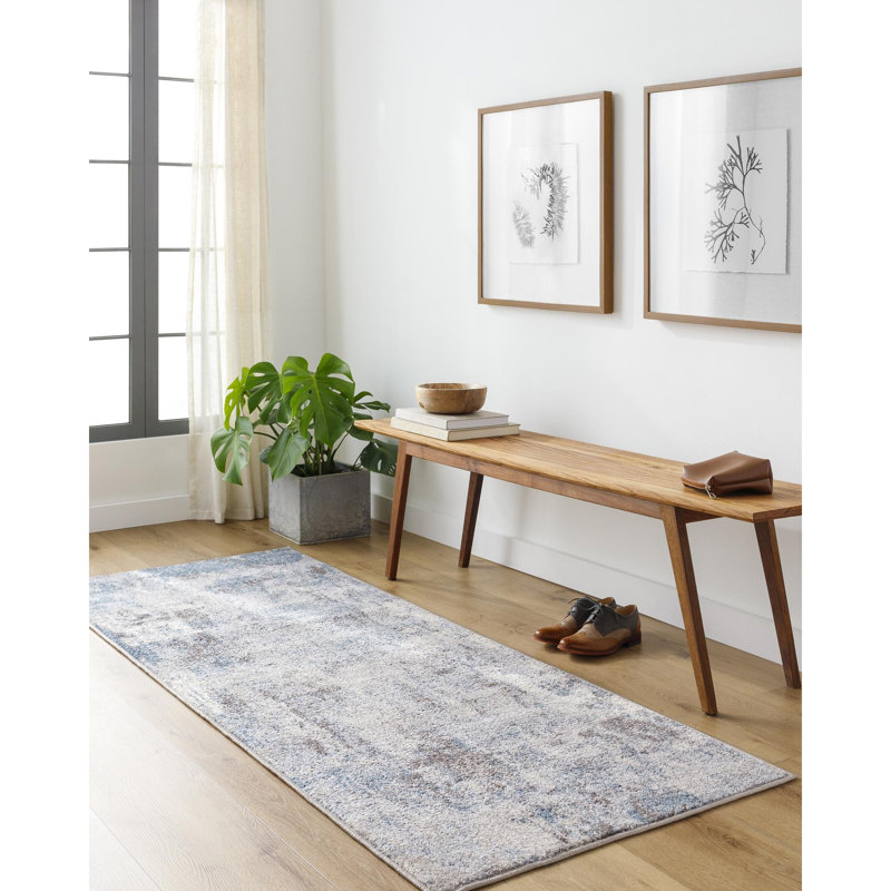Kohut Abstract Indoor Rug, Runner 2'7" x 10'