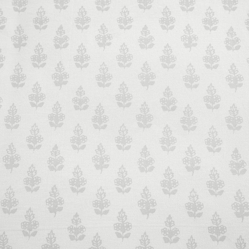 Laura Ashley Breezy Floral Cotton Reversible Quilt Set, Queen Sheet Set with 2 Standard Pillowcases, Francesca Grey