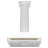 ZLINE 30 in. Autograph Edition Convertible Stainless Steel Range Hood W/ White Matte Shell & Champagne Bronze Accents (KB4STZ-WM30-CB)-69376869