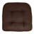 Marina Decoration Premium Thick Comfy Patio Seat Pads Fiber Fill Tufted Tie-Less Pillows 19 x 19 x 5 Inch Textured Solid Cover Indoor Outdoor Chair Cushions, 12 Count Pack Charcoal Grey Color-112653713-112653715