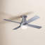 Ball LED Flush Mount Ceiling Fan-61906412-61906414-61906413