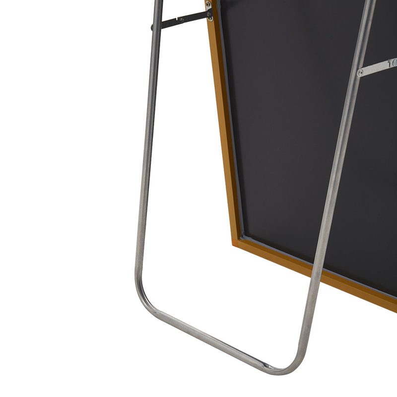 Rectangle Floor Mirror, Gold