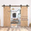 Standard Double Barn Door Hardware Kit-46810176