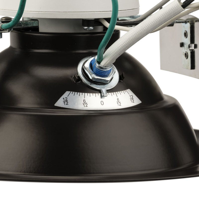 6-Inch 5-CCT LED Eyeball Trim For Recessed Housings, Antique Bronze