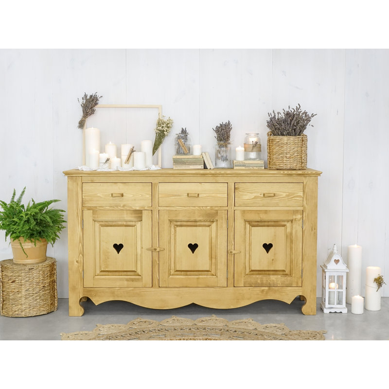 Trish 160cm Solid Wood Sideboard