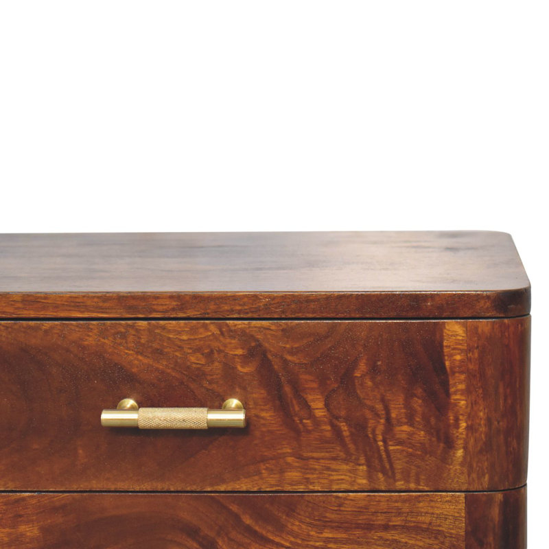 Kenit 17.72'' W Solid Wood Nightstand