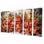 «Pink Gold Christmas Christmas Dream» - ensemble d'art sur toile de Noël-394489817