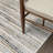 Modern Minimalist Striped Area Rug in Brown/Cream/Gray for Living Room, Hallway, Entryway Rugs-319394715