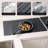 Stone Drying Mat for Kitchen Counter, Foldable Quick Dry Stone Dishes Mats, Water Absorbing Diatomaceous Earth Pad for Countertop Bottles Utensils Cups, 23.6" x 15.4", Grey