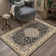 Tapis noir de style persan Haven