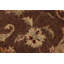 Tapis brun / beige en laine noué à la main à motif oriental 8 pi 8 po x 12 pi 1 po Bachisio