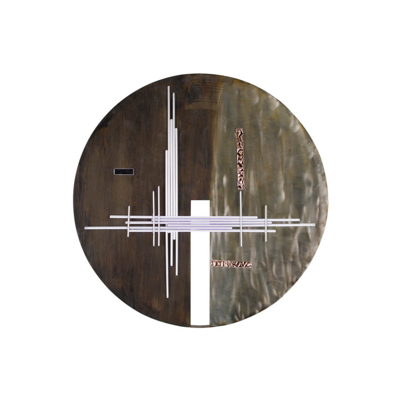 Handmade Modern Abstract Wall Decor on Metal