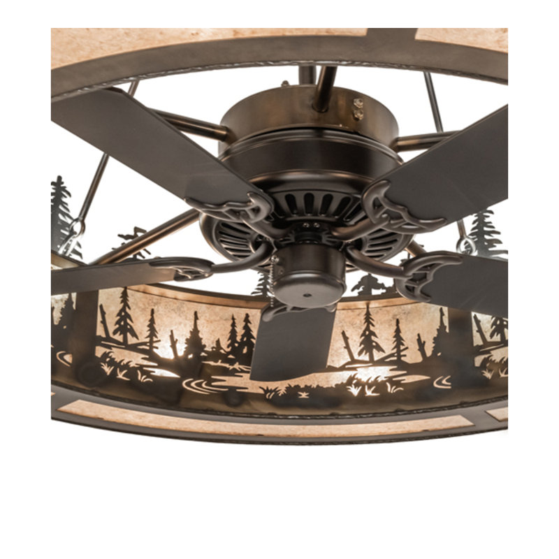 Jaizion 30'' Ceiling Fan with Light Kit