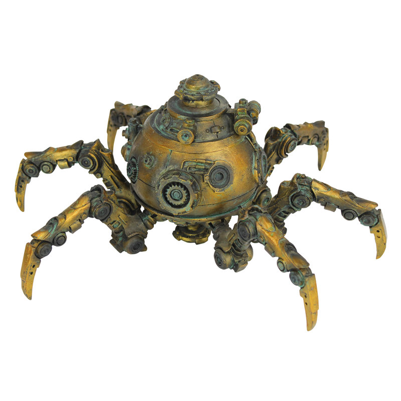 Figurine Octopod mécanique Steampunk