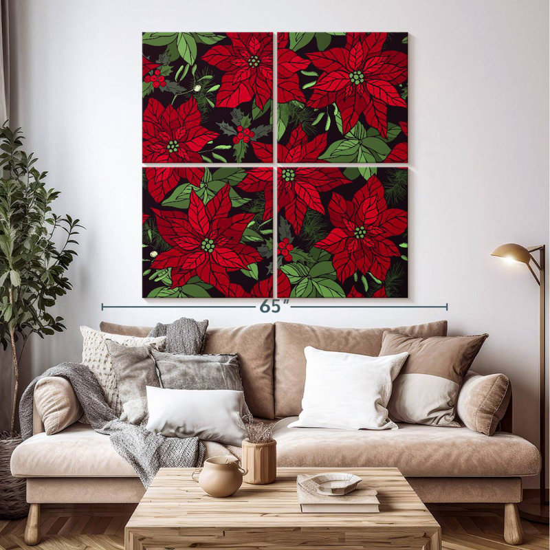 Harnek Ruby Poinsettias