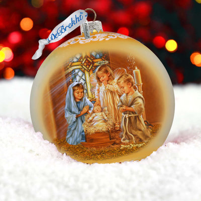 Grand ornement boule en verre Designocracy