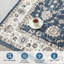 Tapis oriental en polyester tissé à la machine Cherita-766218904