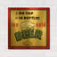 «Cold Beer 2» par Jean Plout, art mural en métal doré, 24 po x 24 po-1348303810