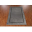 Tapis gris à motif géométrique Gabbeh
