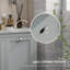 Armoire de trieur de linge Tilt-Out, organisateur de rangement de salle de bain avec panier inclinable à deux compartiments, gris-193599117