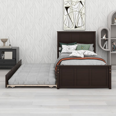 Platform Bed With Trundle