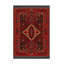 Tapis tissé rouge Mosso-1246182452