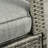 Gray Rocking Recliner Chair - Patio, Soft Cushions, Adjustable Footrest, 135 Degree For Patio Grey ,