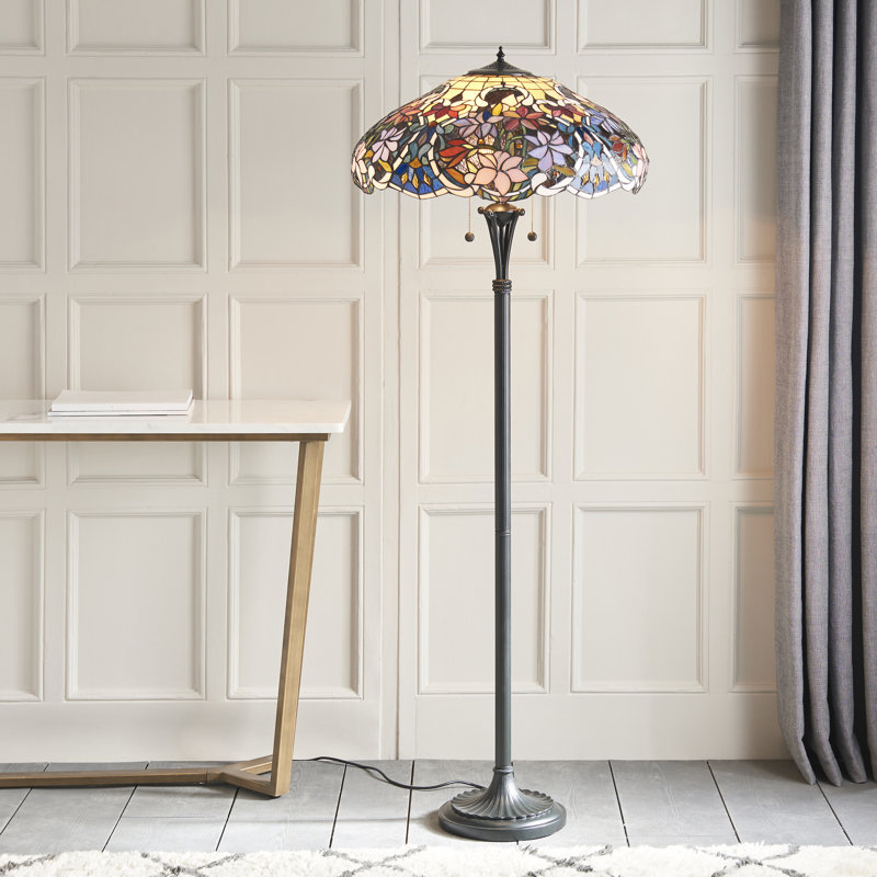 Wesleyan 155cm Dark Bronze Traditional Floor Lamp