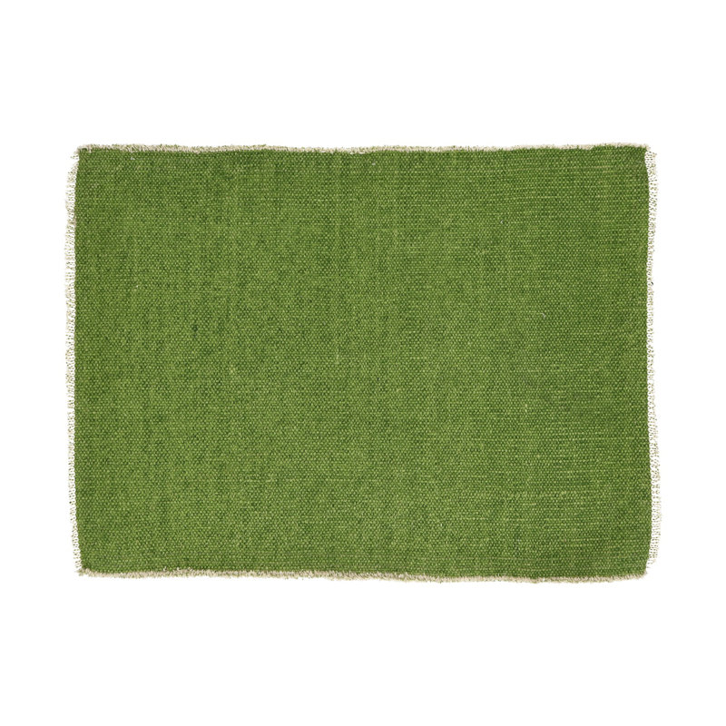 Napperon en coton Frivole, Vert