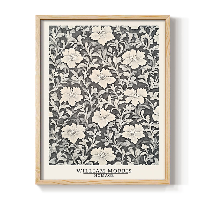 Imprimé encadré en bois massif de la série DMCLVII de la série WILD, Naturel, H 11 po x l 9 po