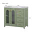Meuble-lavabo sophistiqué avec plusieurs options de rangement et une fabrication durable-109043873