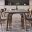 Ensemble de table et chaises gris-109666057