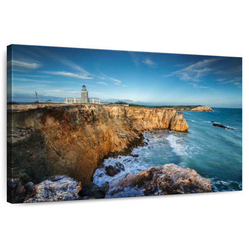 Gillard Cabo Rojo Lighthouse, 20" H x 30" W