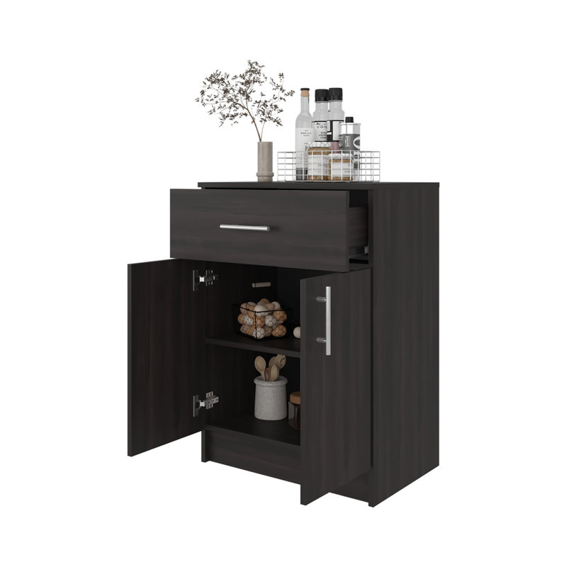 Wenge 2-door Kitchen Pantry