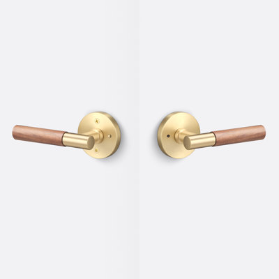 Rosette ronde Aspra, poignée lisse