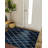 Contemporary Etowah Area Rug Navy Blue and Gold Color-272365764