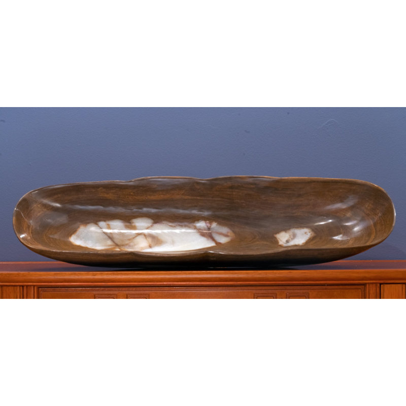 Long Onyx Freeform Bowl // 34 Lb.