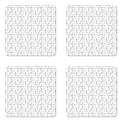 Square 4 Piece Coaster Set